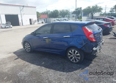 2017 Hyundai Accent Se/Sport z USA, uszkodzony, nr VIN KMHCT5AE4HU339162
